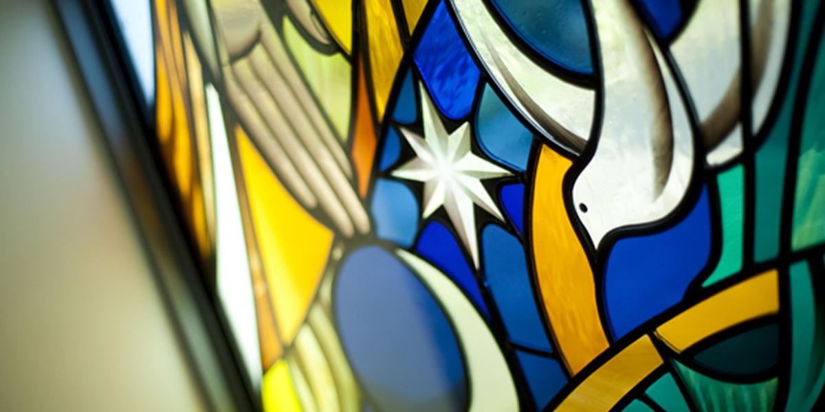 Protestant Christian - Stained Glass Window